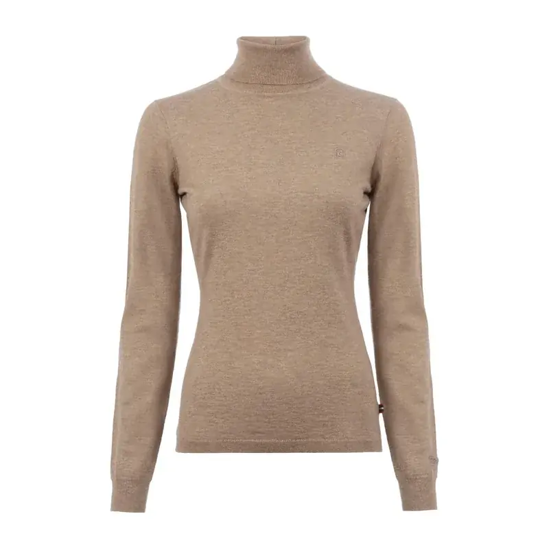 Cavalradina Turtleneck – Hazel Melange - Rabatt