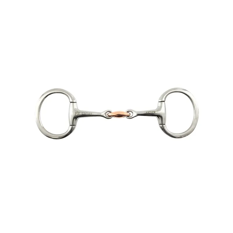 Dubbel diamantslipad koppar-olivbit Premier Equine Eggbutt | Köp nu