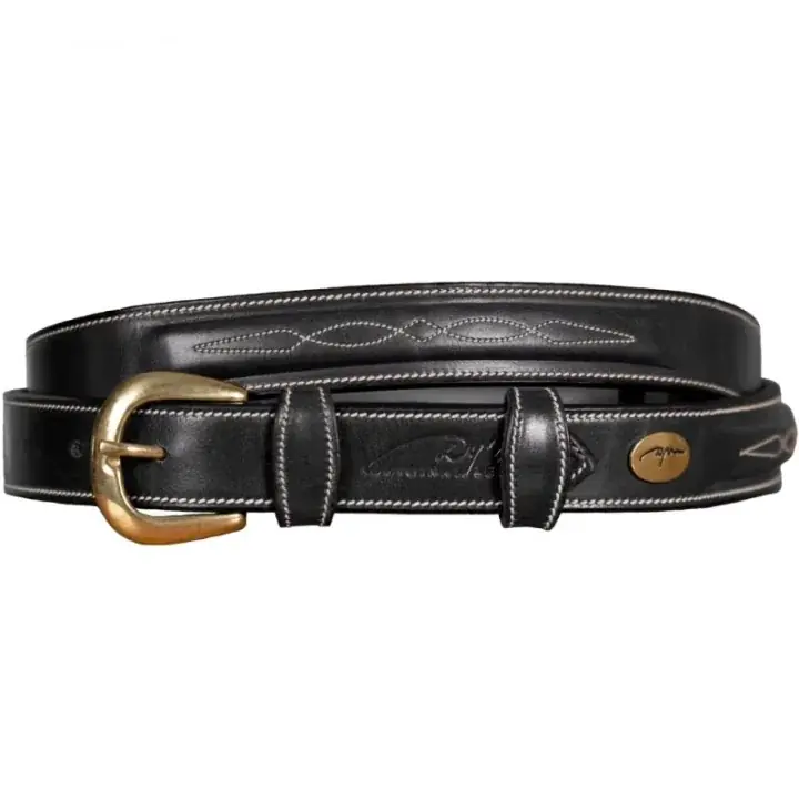Skärp Fancy Leather Svart | Fabrikspris