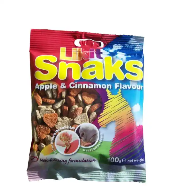 Likit Snaks – Äpple/Kanel – 100 gr | Bara idag