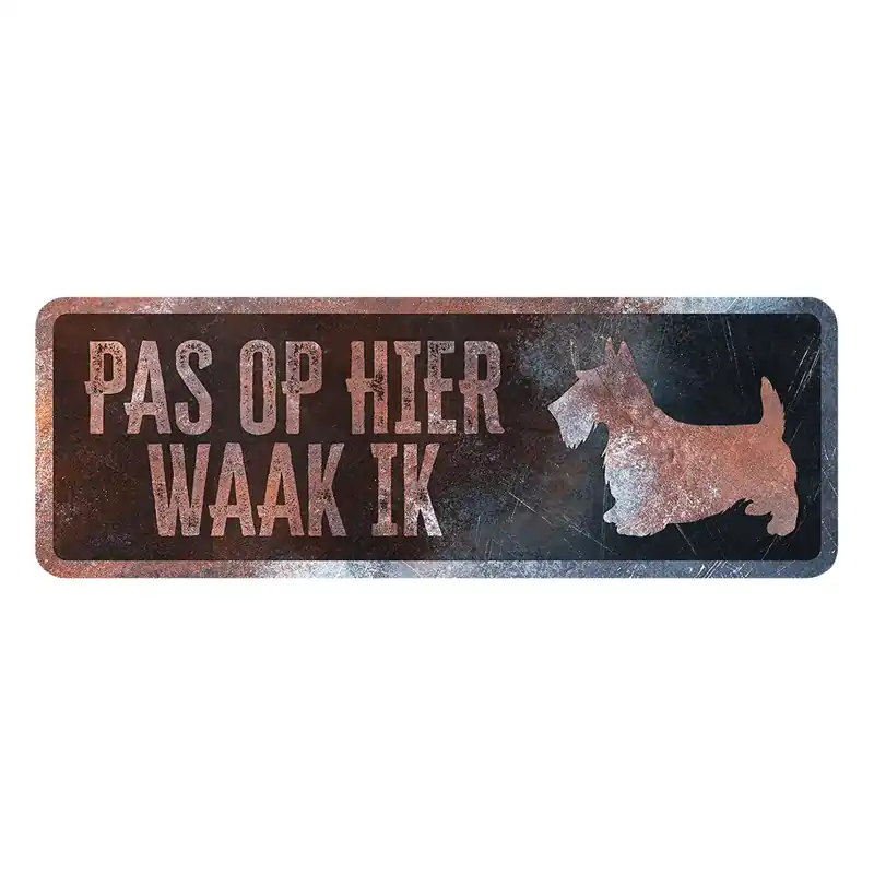 Outlet - Varningsskylt för fransk terrier D&D Home