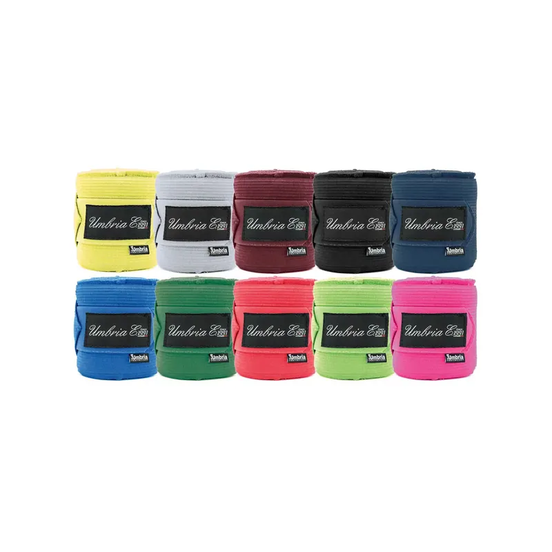 Fleece elastiska arbetsband för hästar Umbria Equitazione (x4) - Premium