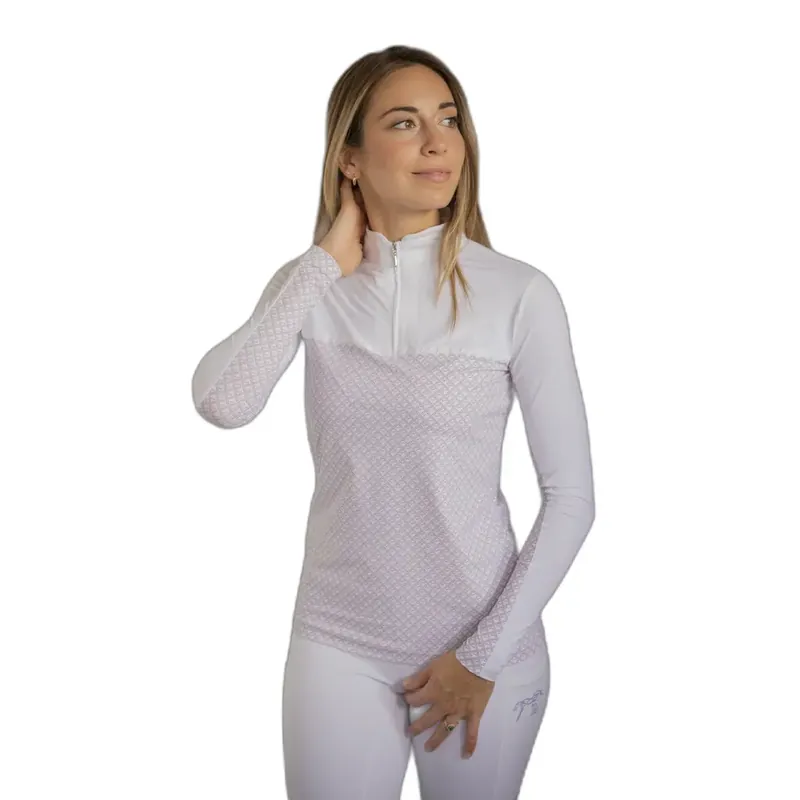 Populär - Långärmad tävlingspolo för damer Pénélope Debbie