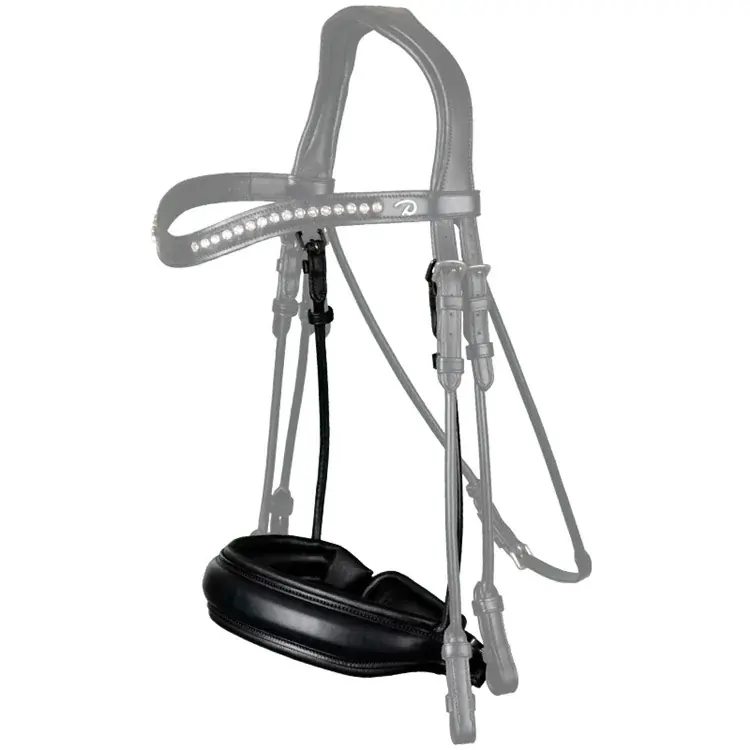 Premium - Nosgrimma Matte Large Rundsydd Pullback – Dressage Collection Round Leather