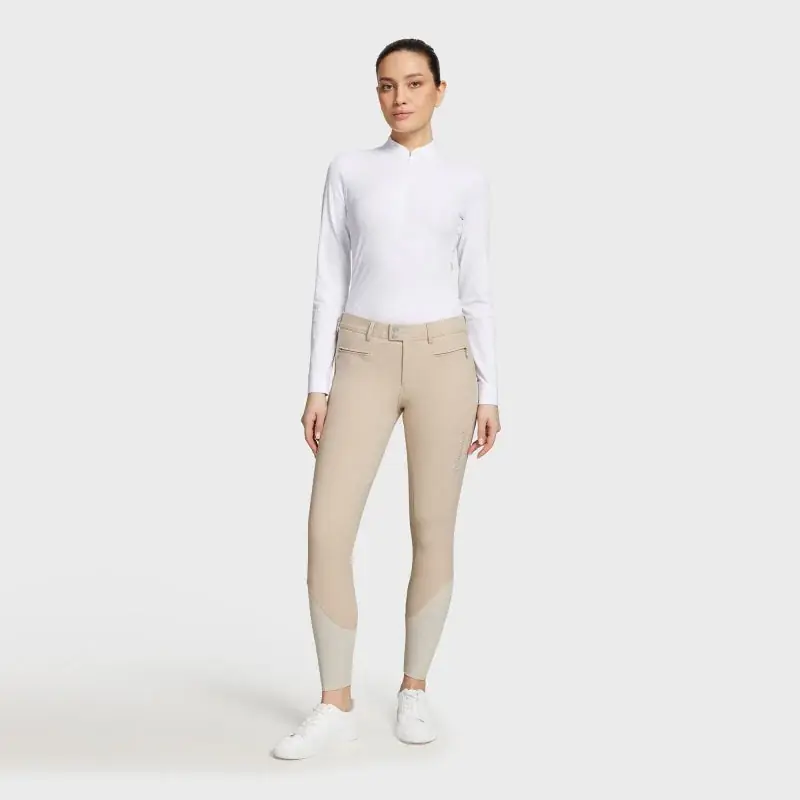 Kan beställas | Adele Knee Grip Ridbyxa Sand