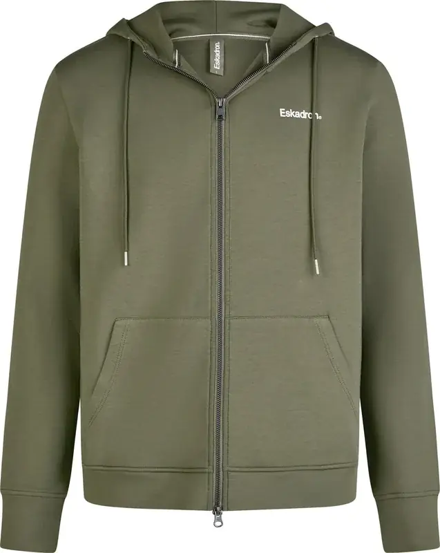 Handla säkert | Zip-Hood Hane, dusty olive M