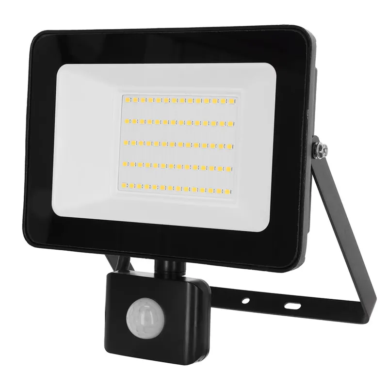 Bra pris | LED Spotlight 50W rörelsevakt