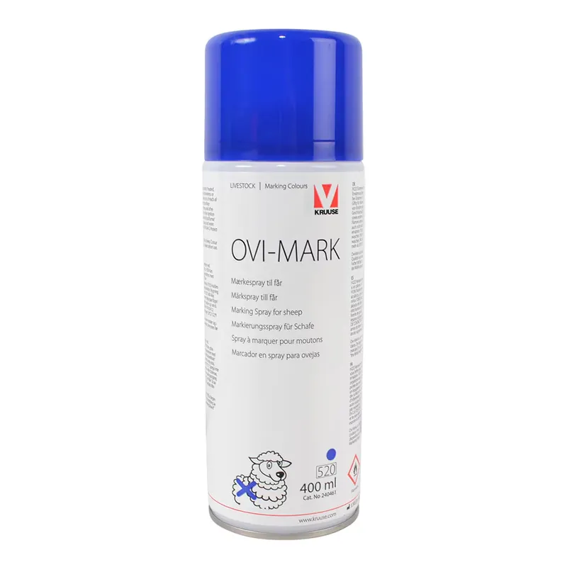 Spara mer - Fårmärkspray blå 400ml