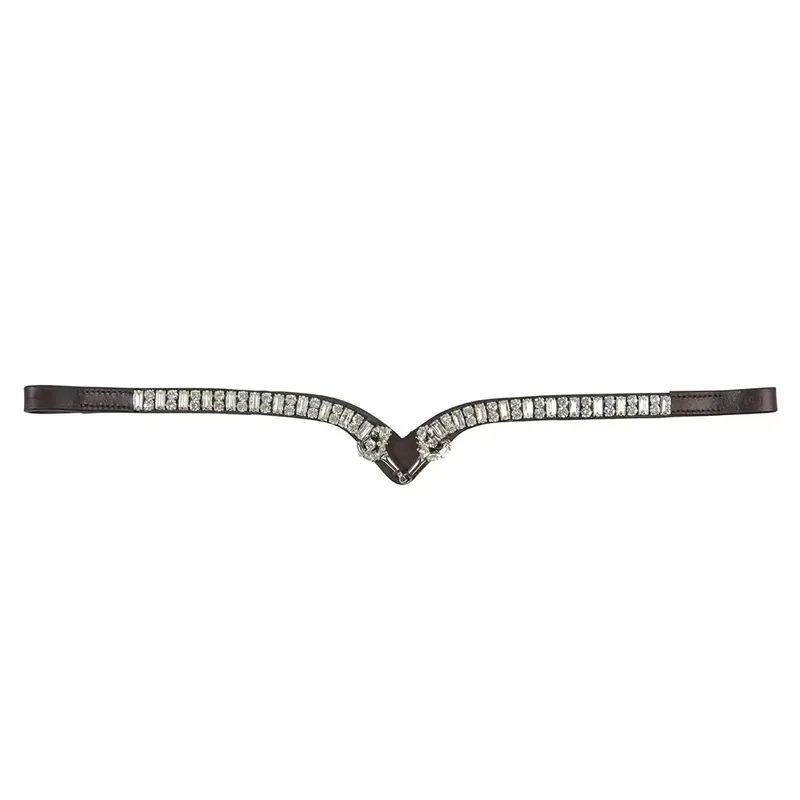 Brun Pannband Bett strass - Fabrikspris