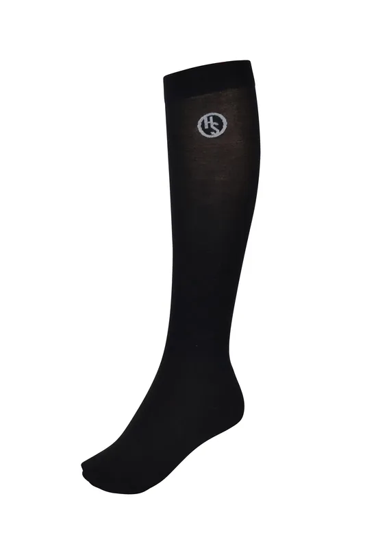 Svart Ridstrumpa 3-pack One Size - Fynd