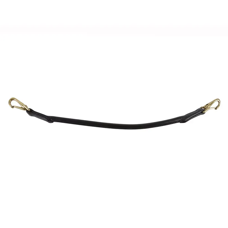 Tillverkarpris - Brunt Sadelhandtag Mässing 36 cm