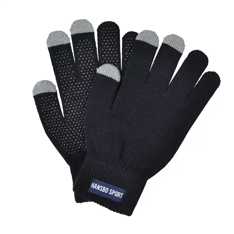 Svarta Magic Gloves Touch screen | Snabb frakt